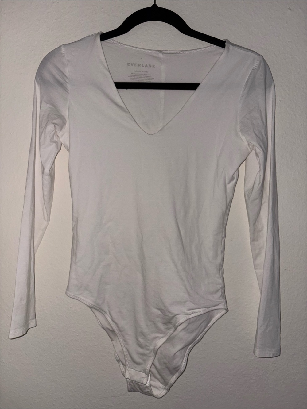 Everlane White Bodysuit